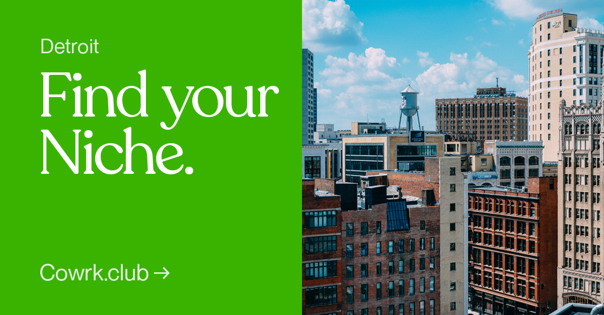 Coworking and Shared Office Space Detroit Coworking Club